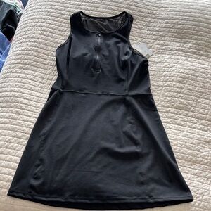 J. Crew Black Half Zip Sport Dress